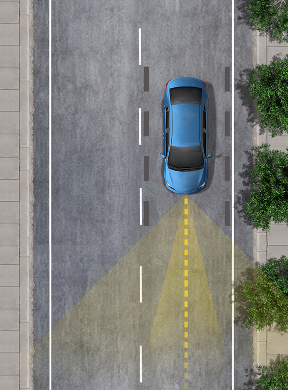 Toyota safety technology lane tracing assist l